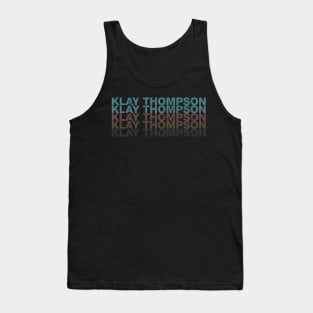 Vintage Proud Name Klay Sports Birthday Retro Tank Top